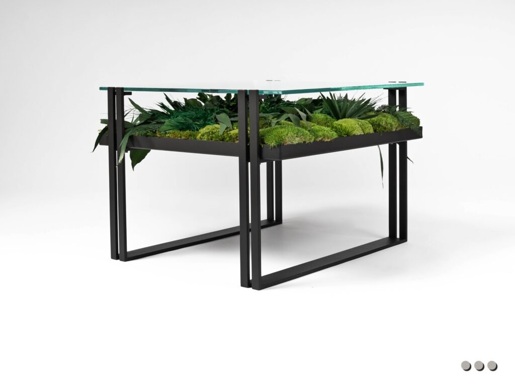 stol sa stabiliziranim biljem
